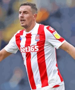 Phil Jagielka Stoke Diamond Painting