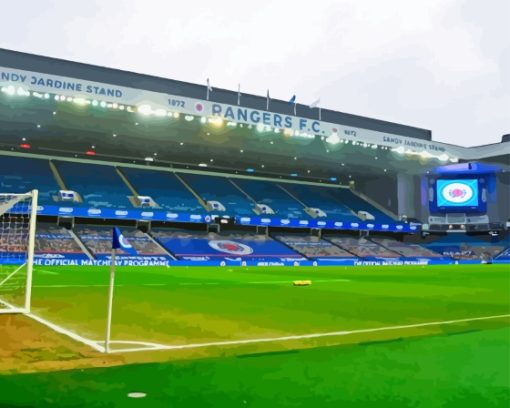 Ibrox Stadium Diamond Painting