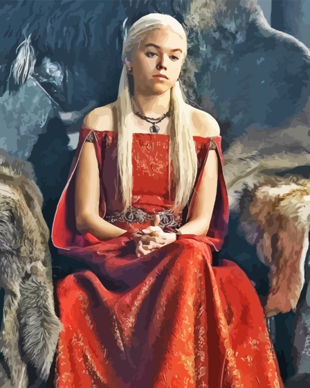 Rhaenyra Game Of The Thrones Diamond Painting