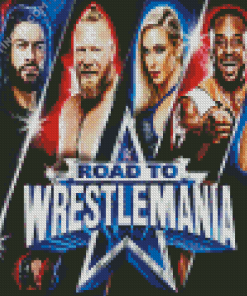 Road To WrestleMania Diamond Painting