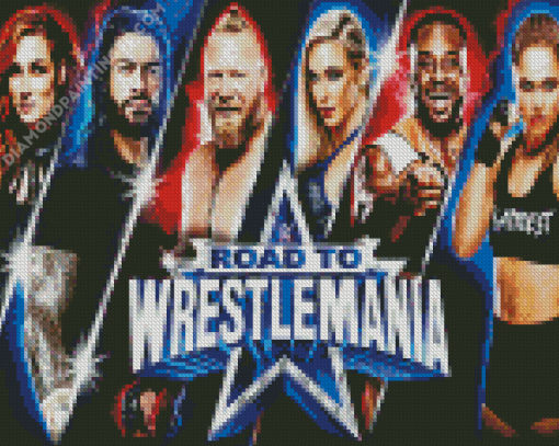 Road To WrestleMania Diamond Painting