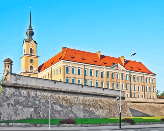 Rzeszow Lubomirski Castle Diamond Painting