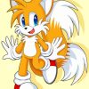 Tails Sonic Diamond Painting