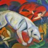 Three Animals By Franz Marc Diamond Painting