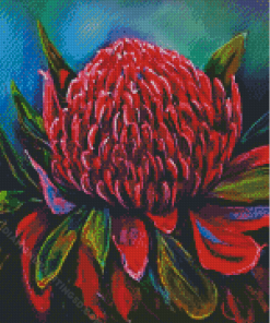 Waratah Diamond Painting