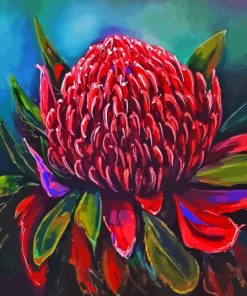 Waratah Diamond Painting