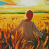 Wheatfield Harvest Diamond Painting