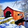 Caroll Covered Bridge Diamond Painting