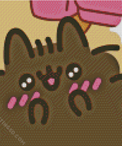 Pusheen Cat Diamond Painting