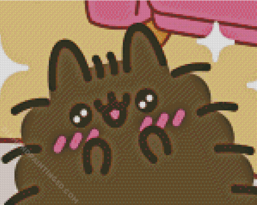 Pusheen Cat Diamond Painting