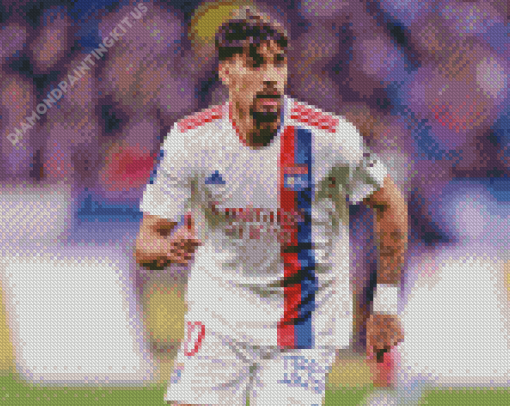 Footballer Lucas Paqueta Diamond Painting