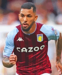 The Footballer Douglas Luiz Diamond Painting