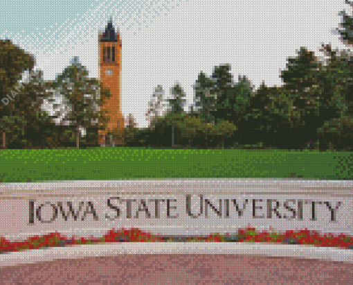 University Of Iowa Diamond Painting