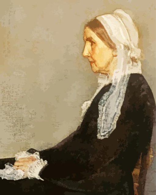 Whistler Mother Diamond Painting