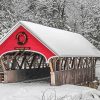 Covered Bridge Diamond Painting