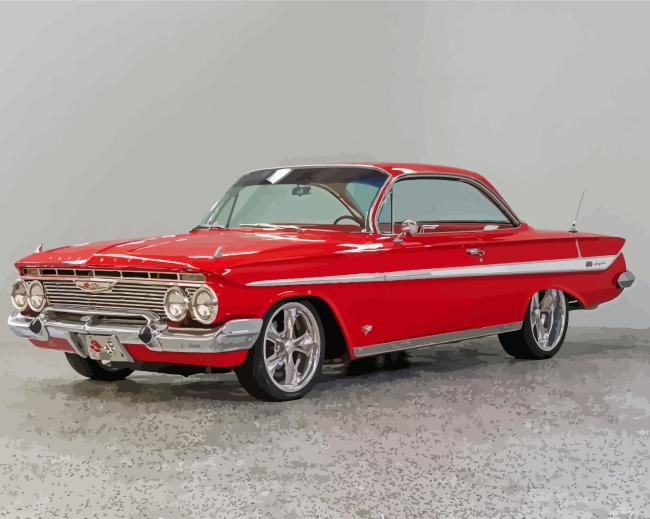 1961 Chevrolet Impala Diamond Painting