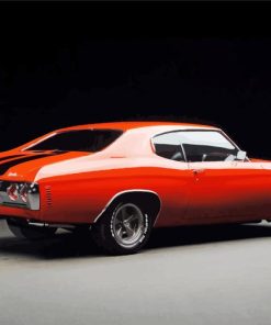 71 Chevelle Classic Car Diamond Painting