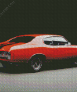 71 Chevelle Classic Car Diamond Painting