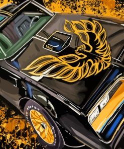 78 Firebird Trans Am Art Diamond Painting