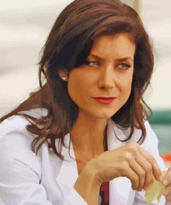 Addison Montgomery Character Diamond Painting