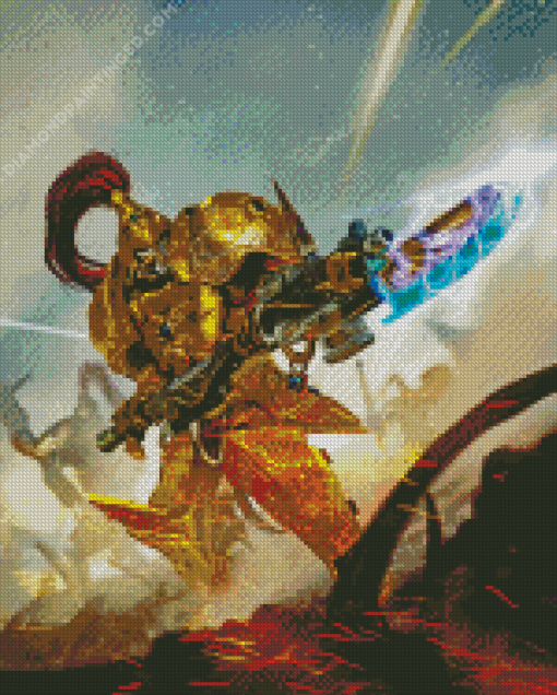 Adeptus Custodes Diamond Painting