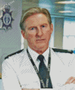 Adrian Dunbar In Line Of Duty Diamond Painting