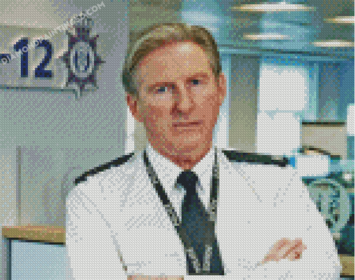 Adrian Dunbar In Line Of Duty Diamond Painting