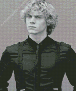 Aesthetic Evan Peters Diamond Painting