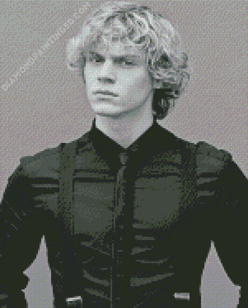 Aesthetic Evan Peters Diamond Painting