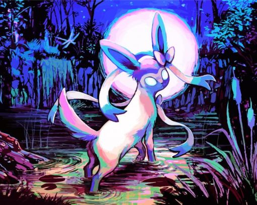 Aesthetic Sylveon Diamond Painting