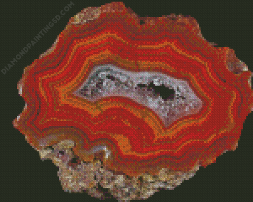 Agate Gemstone Diamond Painting