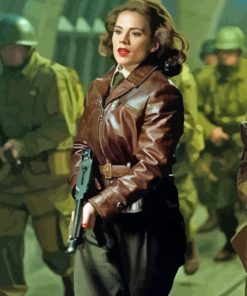 Agent Peggy Carter Diamond Painting