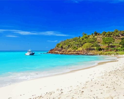 Antigua Beach Diamond Painting