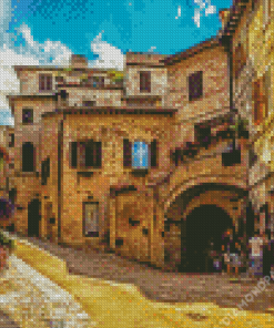 Assisi Italy Town Diamond Painting