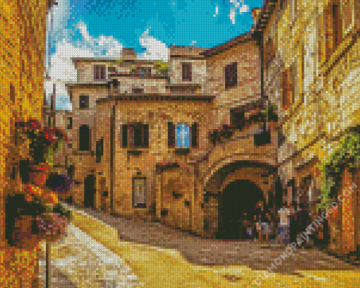 Assisi Italy Town Diamond Painting