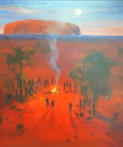 Australian Outback Art Diamond Painting