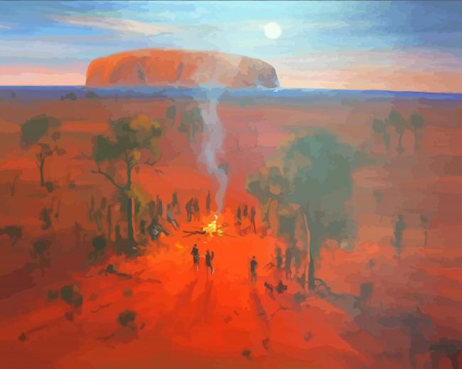 Australian Outback Art Diamond Painting