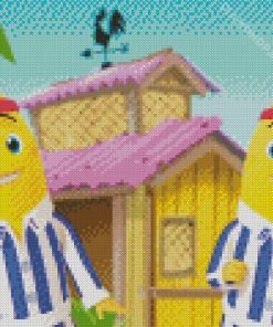 Bananas In Pajamas Diamond Painting