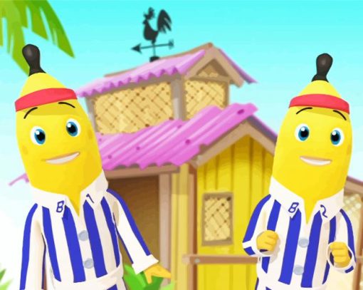 Bananas In Pajamas Diamond Painting