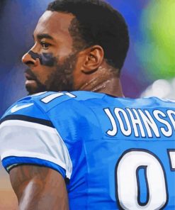 Calvin Johnson Diamond Painting