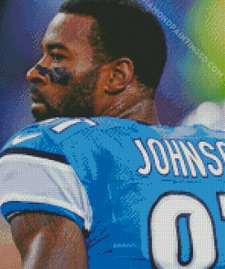 Calvin Johnson Diamond Painting