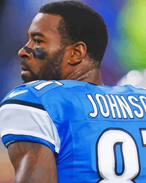 Calvin Johnson Diamond Painting