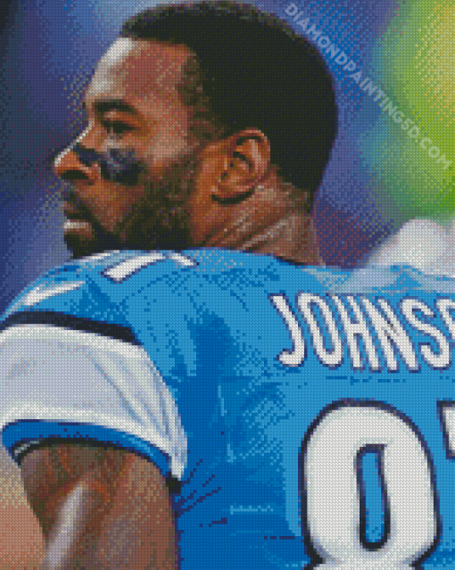 Calvin Johnson Diamond Painting