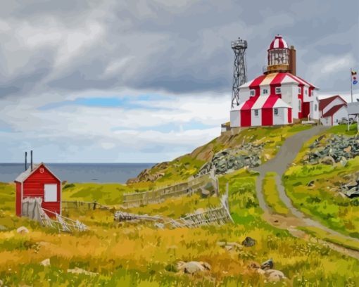 Canadian Lighthouse Art Diamond Painting