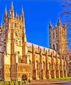 Canterbury Cathedral Diamond Painting