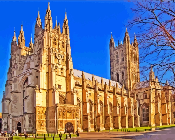 Canterbury Cathedral Diamond Painting