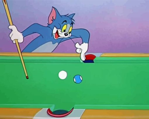 Cartoon Car Snooker Diamond Painting