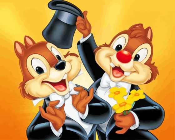 Chip N Dale Diamond Painting