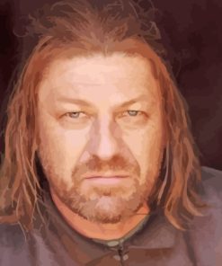 Close Up Ned Stark Diamond Painting