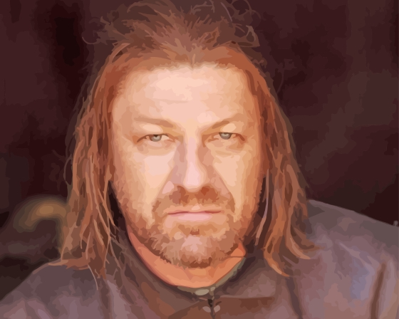 Close Up Ned Stark Diamond Painting